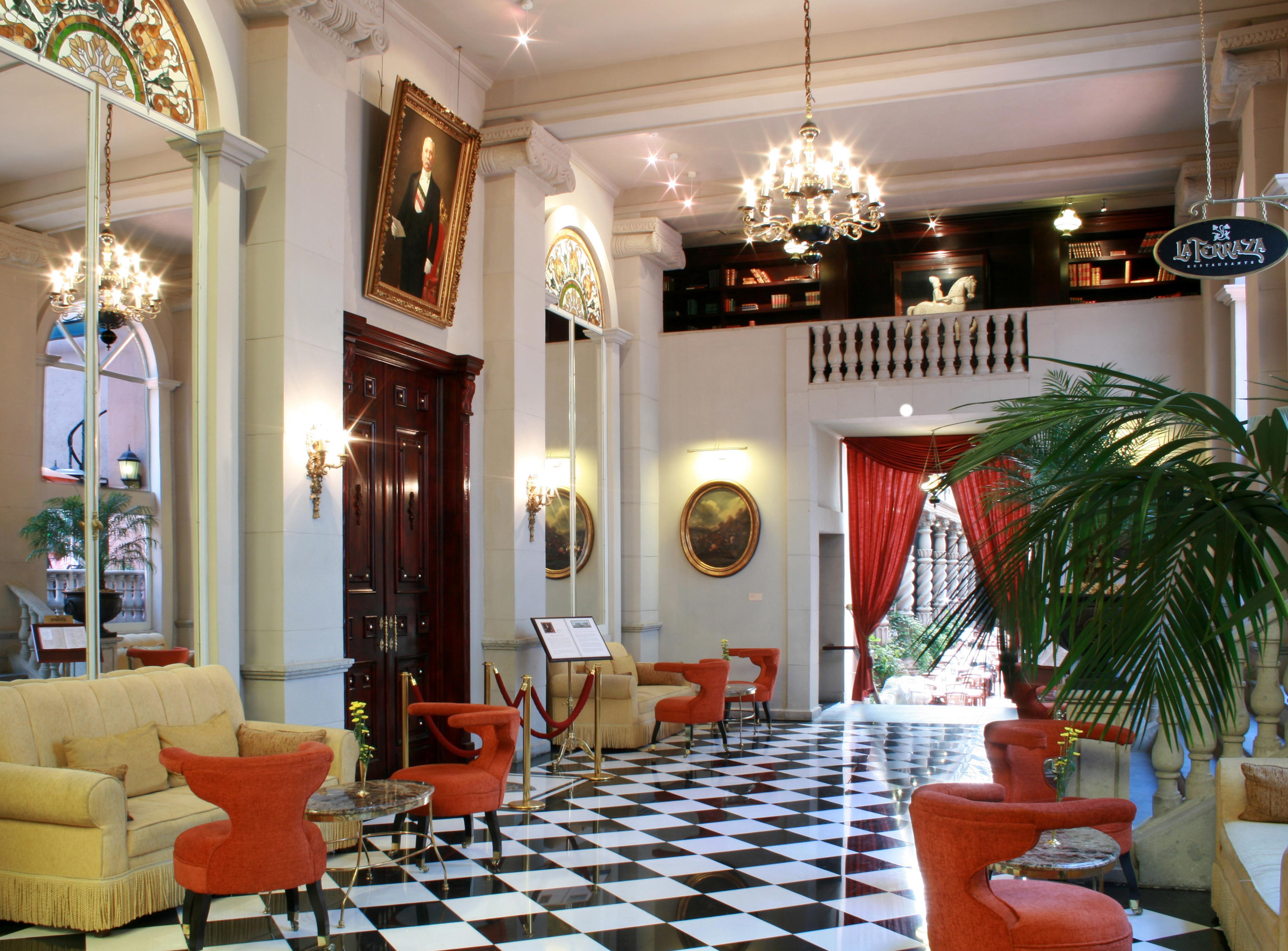 Hotel Geneve Cd De Mexico Exteriör bild The lobby of the hotel