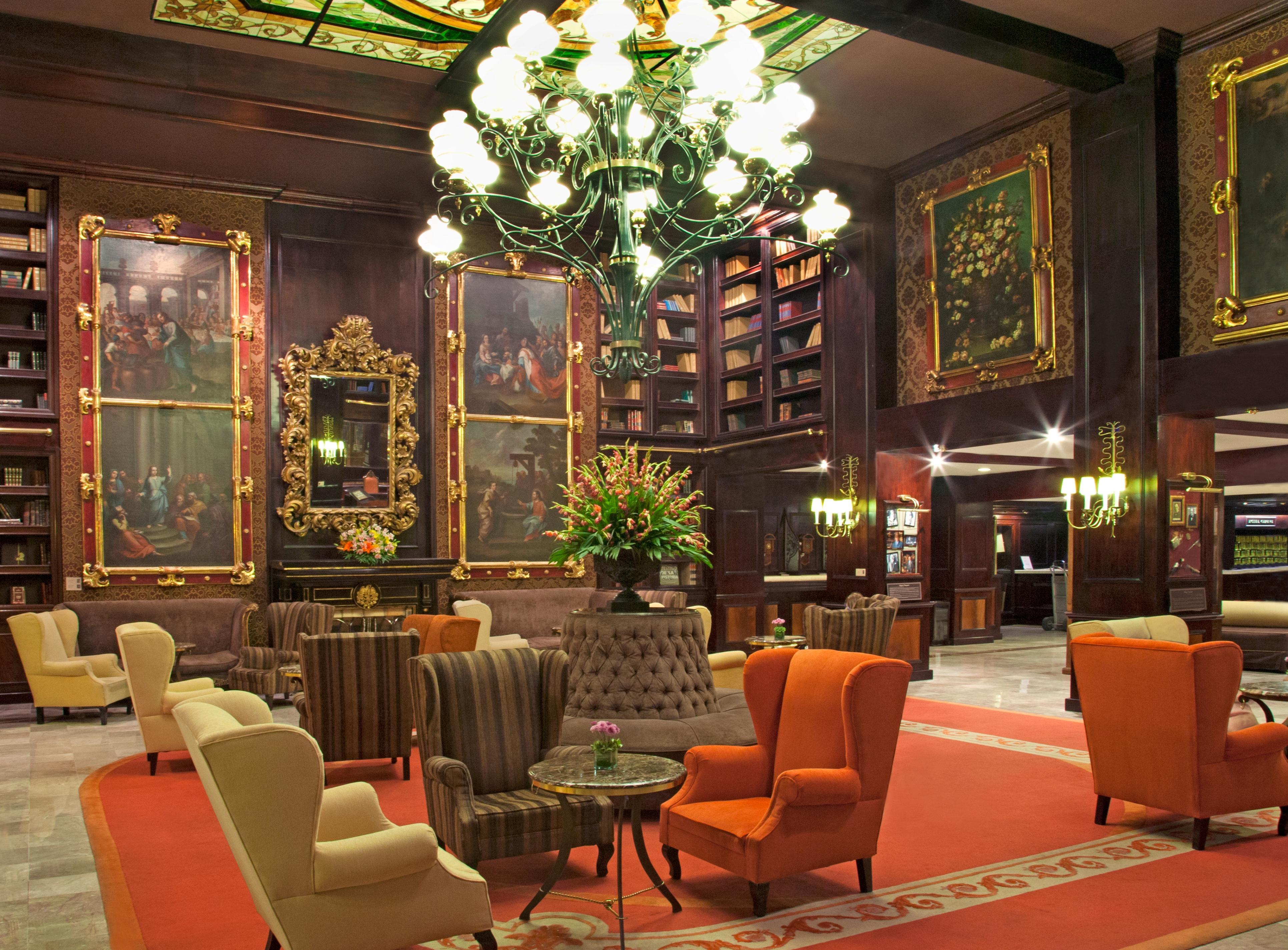 Hotel Geneve Cd De Mexico Exteriör bild The lobby of the Hotel Carlton